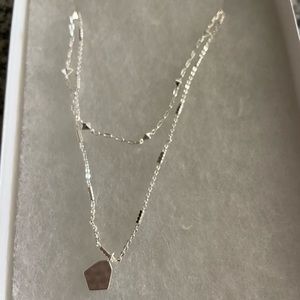Kendra Scott Clove Multistrand Necklace in Silver